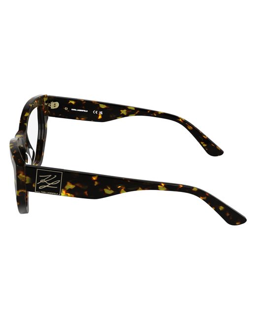 Karl Lagerfeld Black Kl6211 242 Optical Frames Acetate Cat Eye Normal