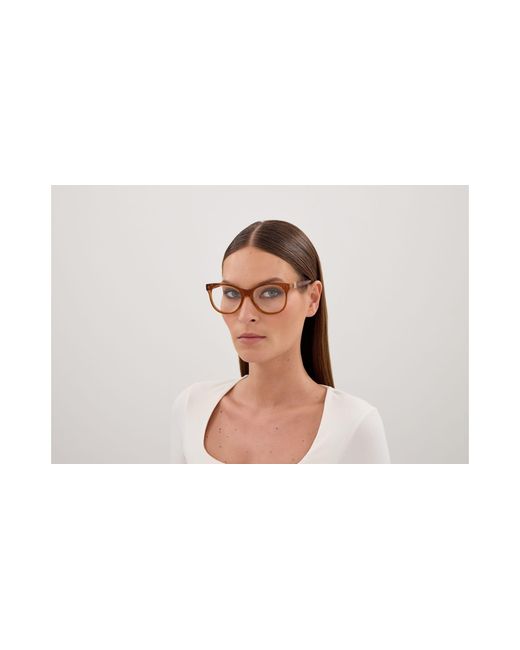 Chloé Black Ch0375O 004 Optical Frames Acetate Transparent Round
