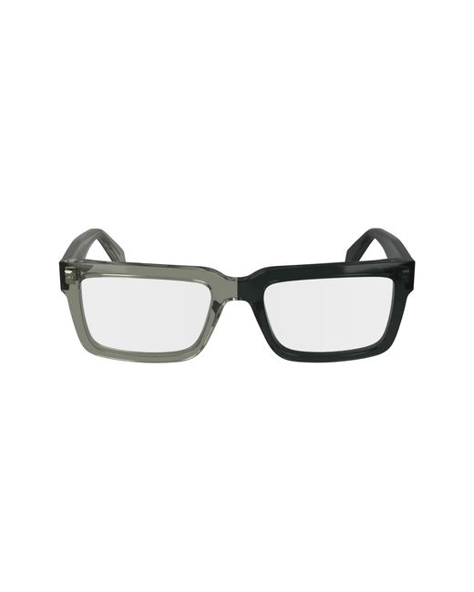 Calvin Klein Black Ckj24616 057 Optical Frames Acetate Squared Normal for men
