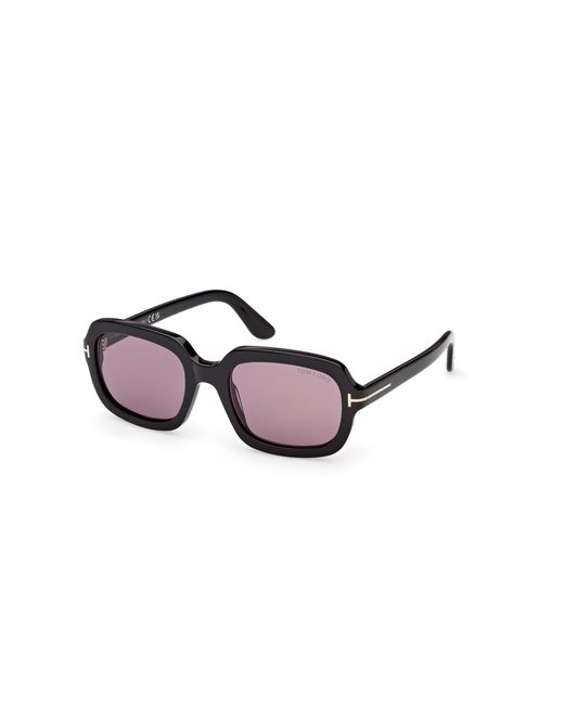 Tom Ford Black Ft1342 Lana-02 01Y Sunglasses Acetate Squared Normal