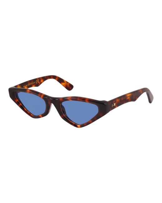 Xlab Black Maldive Sunglasses Acetate Smoke Cat Eye Polarized