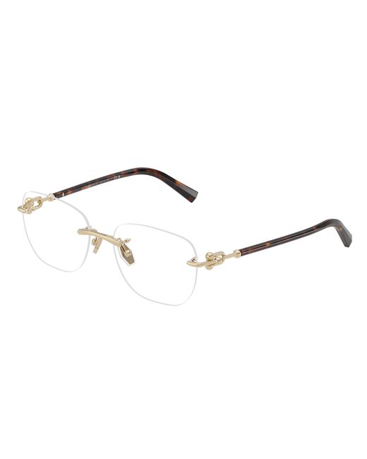 Tiffany & Co Black Tf1170D 6189 Optical Frames Metal Squared Normal