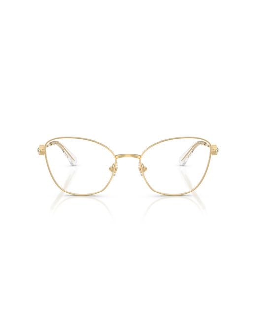 Swarovski Black Sk1034 4004 Optical Frames Metal Cat Eye Normal