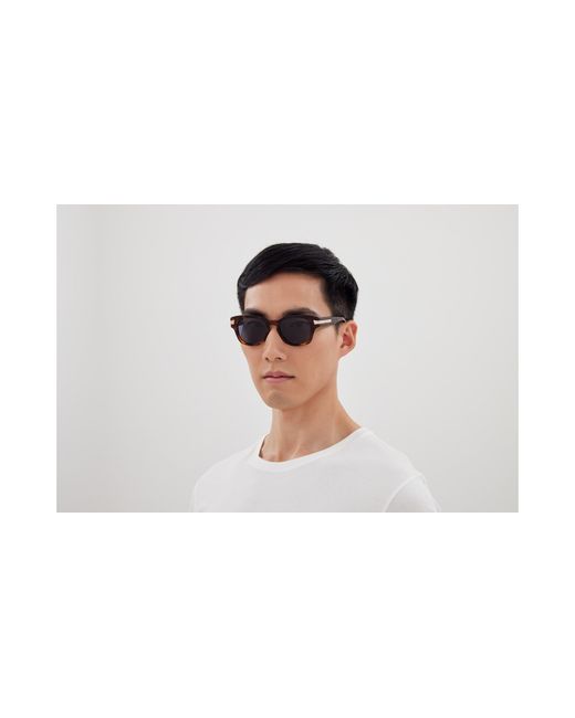 Gucci Black Gg1518S 002 Sunglasses Acetate Round for men