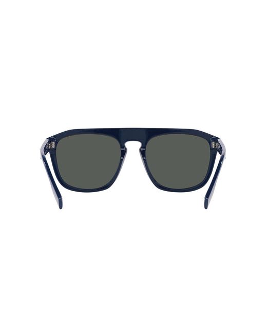 Burberry Blue Be4396U Wren 405825 Sunglasses Injected Squared Anti- Light Anti -Reflex for men