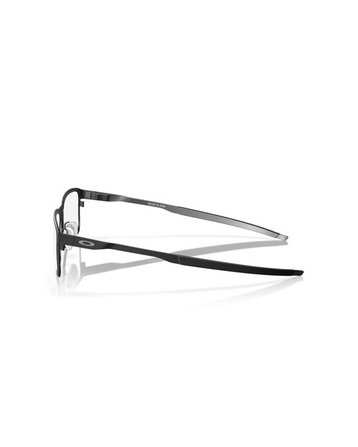 Oakley Black Ox3232 Base Plane 323201 Optical Frames Metal Squared Normal for men