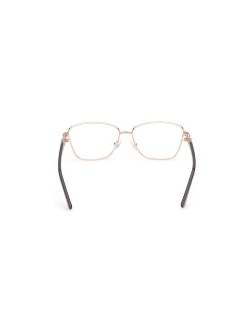 Guess Black Gu50179 020 Optical Frames Metal Squared Normal
