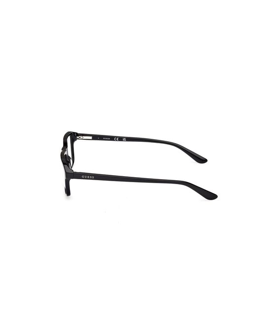Guess Black Gu50269 001 Optical Frames Acetate Squared Normal