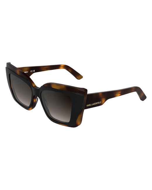 Karl Lagerfeld Black Kl6204S 017 Sunglasses Acetate Squared Normal