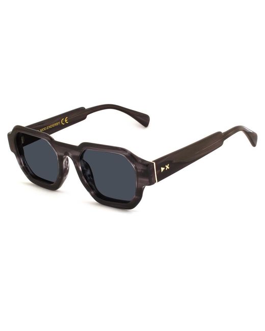 Xlab Blue Enderby Sunglasses Acetate Squared Polarized for men