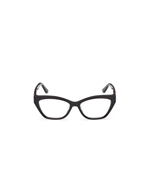 Guess Black Gm50062 52 Optical Frames Acetate Cat Eye Normal