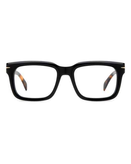 David Beckham Black Db 7107 Wr7 Optical Frames Acetate Geometric for men