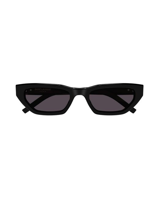 Saint Laurent Black Sl M126 001 Sunglasses Acetate Squared Normal