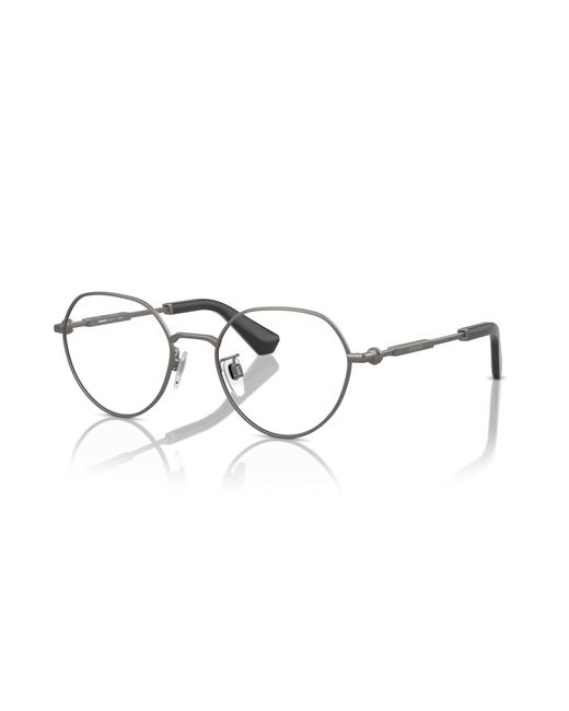 Burberry Black Be1388D 1316 Optical Frames Metal Transparent Round Normal for men