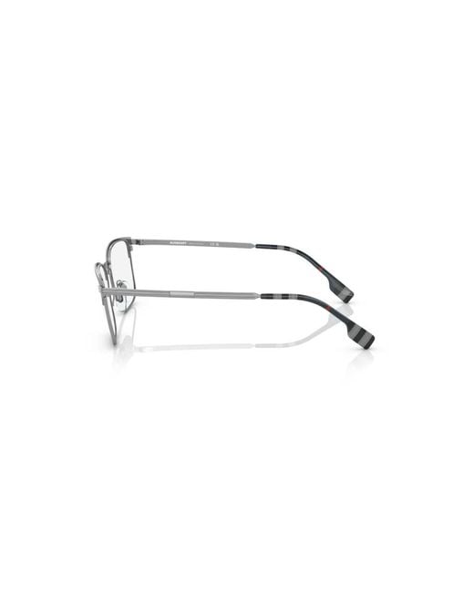 Burberry Black Be1372 Malcolm 1003 Optical Frames Metal Geometric for men