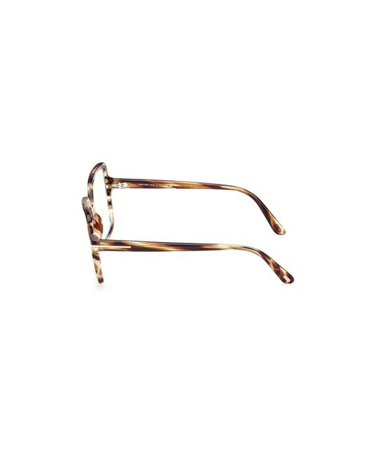 Tom Ford Black Ft6063-B 055 Optical Frames Acetate Squared Normal
