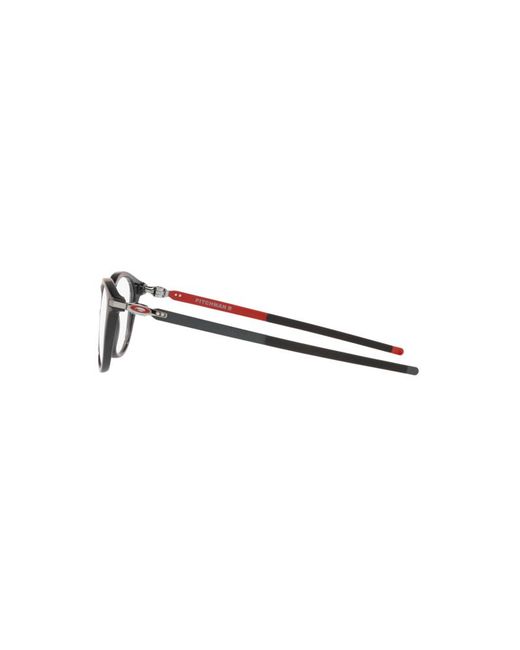 Oakley Black Ox8105 Pitchman R 810520 Optical Frames Plastic Round for men