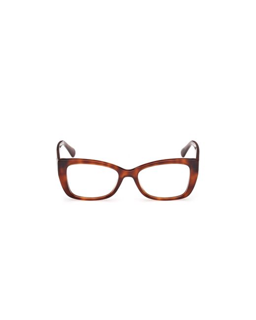 MAX&Co. Black Mo5181 053 Optical Frames Acetate Squared Normal