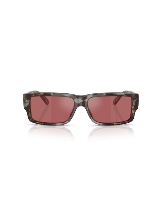 DIESEL Black Dl2003 723/B5 Sunglasses Acetate Squared Normal for men