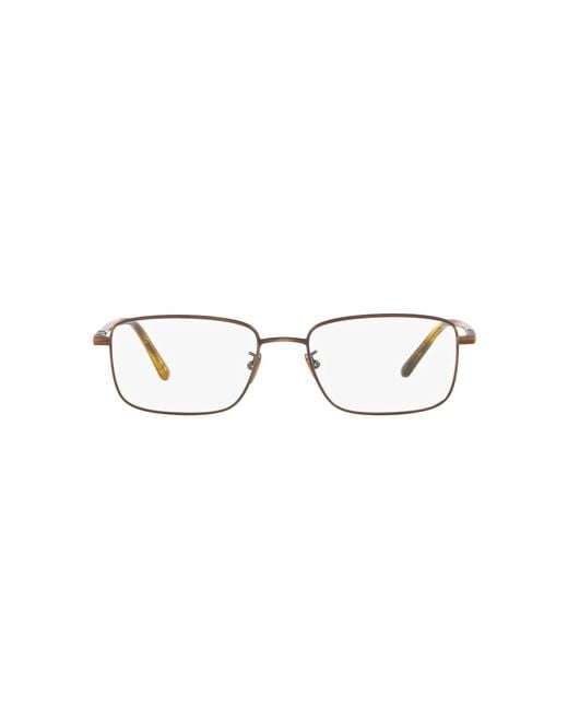 Giorgio Armani Black Ar5133 3260 Optical Frames Steel Transparent Squared Normal for men