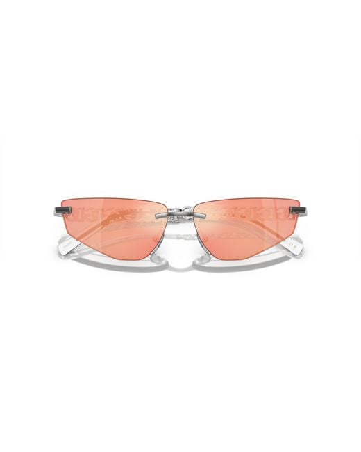 Dolce & Gabbana Black Dg2301 05/6Q Sunglasses Metal Squared Normal Mirror