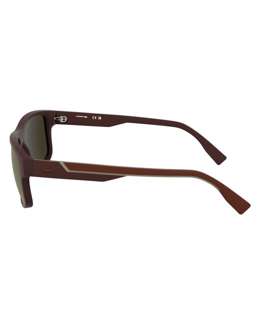 Lacoste Black L6057S 601 Sunglasses Bio-Inject Squared Normal for men