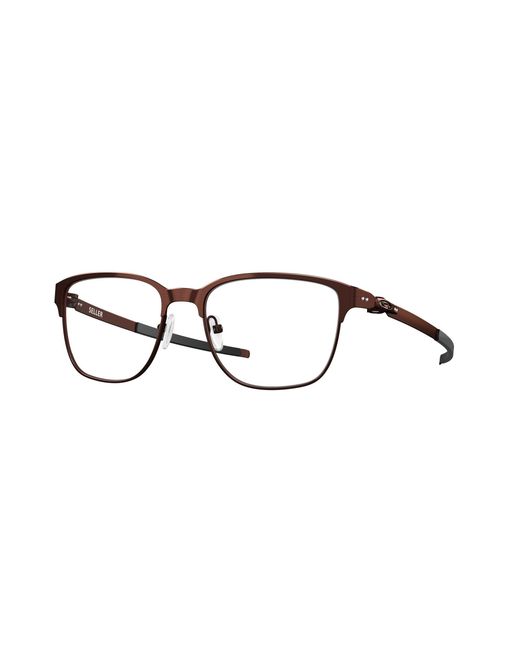 Oakley Black Ox3248 Seller 324805 Optical Frames Metal Squared for men