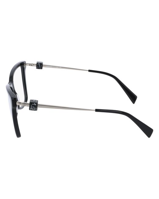 Liu Jo Black Lj2823 001 Optical Frames Acetate Squared Normal