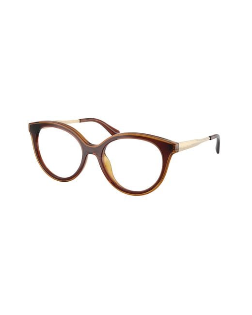 Michael Kors Black Mk4184U Sitges 3113 Optical Frames Injected Transparent Round Normal