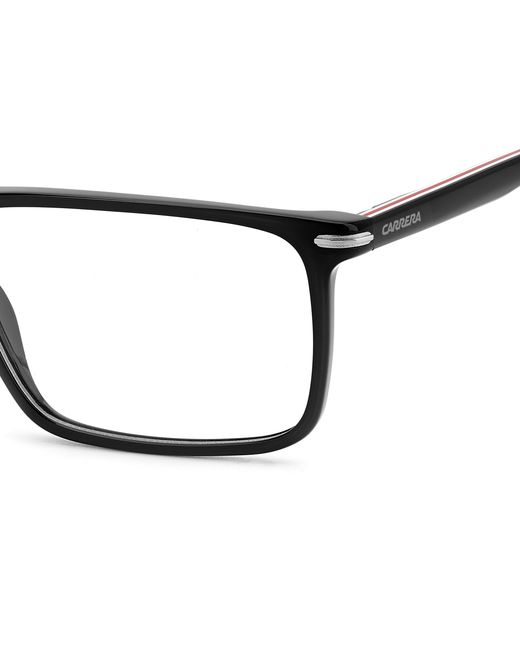 Carrera Black 347 284 Optical Frames Acetate Squared Normal for men