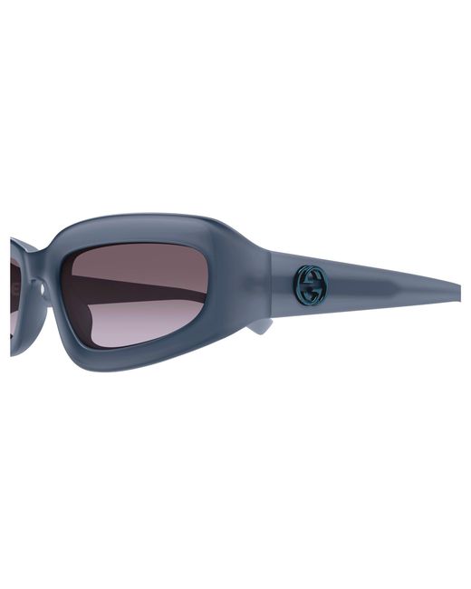 Gucci Black Gg1787S 004 Sunglasses Injected Squared for men