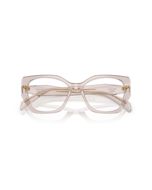 Prada Black Pr 18Wv 29D1O1 Optical Frames Acetate Geometric Normal
