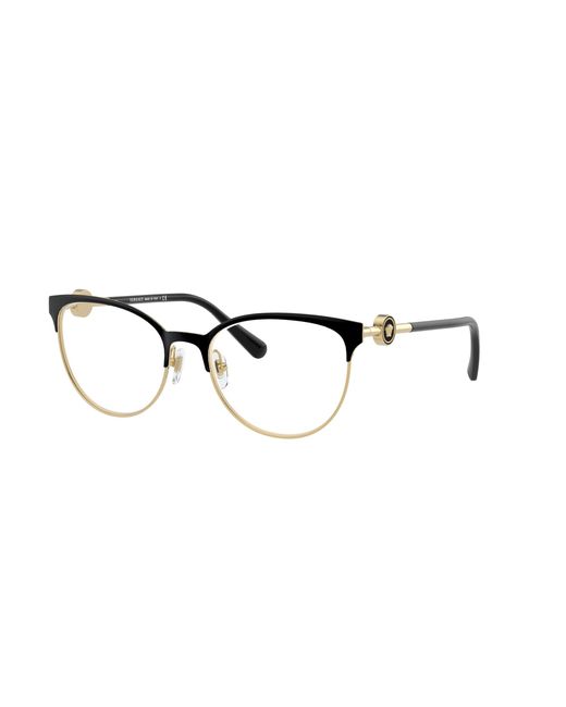 Versace Black Ve1271 1433 Optical Frames Metal Cat Eye Normal