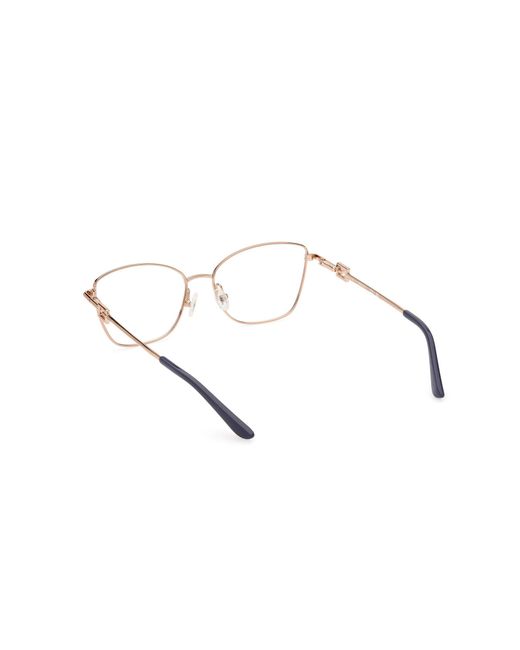 Guess Black Gu2974 020 Optical Frames Metal Cat Eye Normal