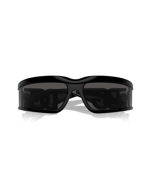Dolce & Gabbana Black Dg6198 501/87 Sunglasses Injected Squared Normal