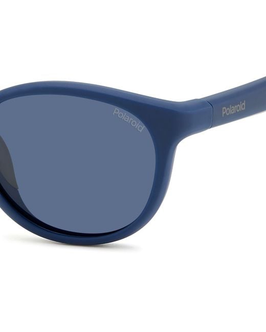 Polaroid Black Pld 7050/S Pjp/C3 Sunglasses Plastic Round Polarized