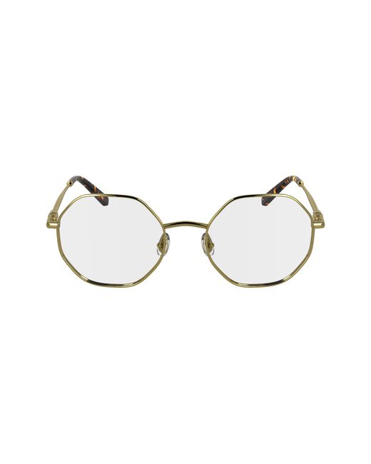 Longchamp Black Lo2166 714 Optical Frames Metal Squared Normal