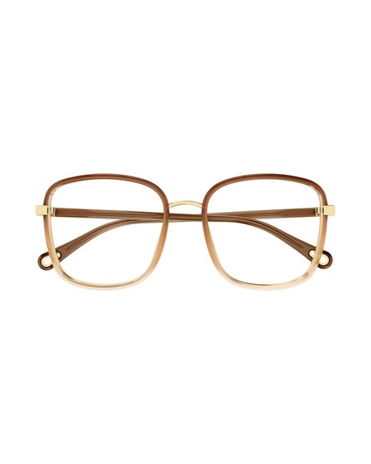 Chloé Black Ch0034O 014 Optical Frames Bio-Inject Transparent Squared