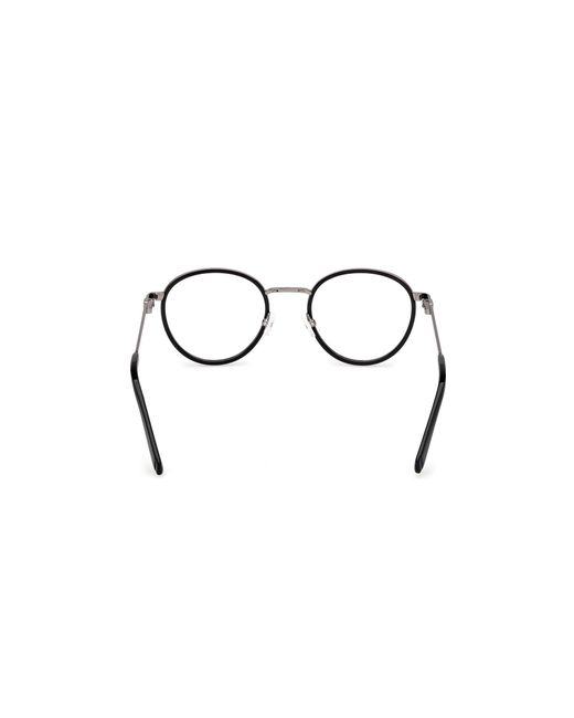Guess Black Gu50324 001 Optical Frames Injected Round Normal for men