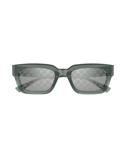 Gucci Black Gg2069S 003 Sunglasses Acetate Squared for men