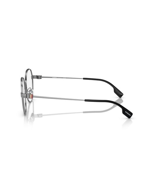 Burberry Black Be1379D Winston 1003 Optical Frames Metal Transparent Geometric Normal for men