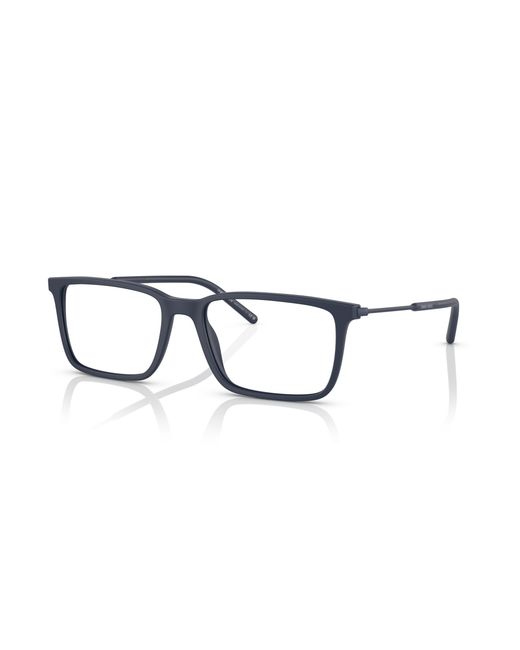 Giorgio Armani Black Ar7233 5543 Optical Frames Acetate Transparent Squared Normal for men