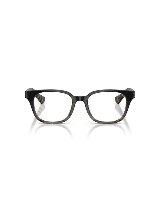 Burberry Black Be2462D 4200 Optical Frames Acetate Transparent Squared Normal