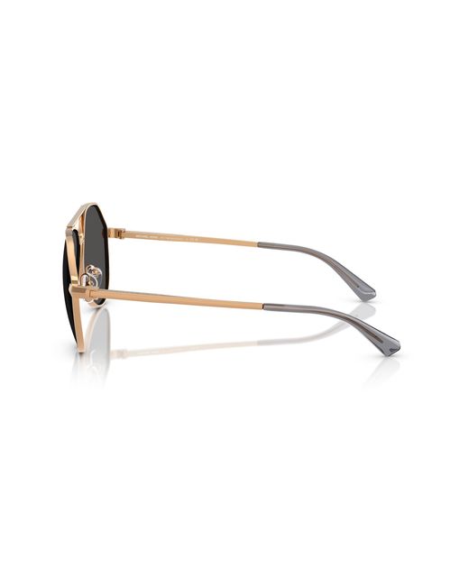 Michael Kors Black Mk1168 Brentwood 189987 Sunglasses Metal Pilot Normal for men