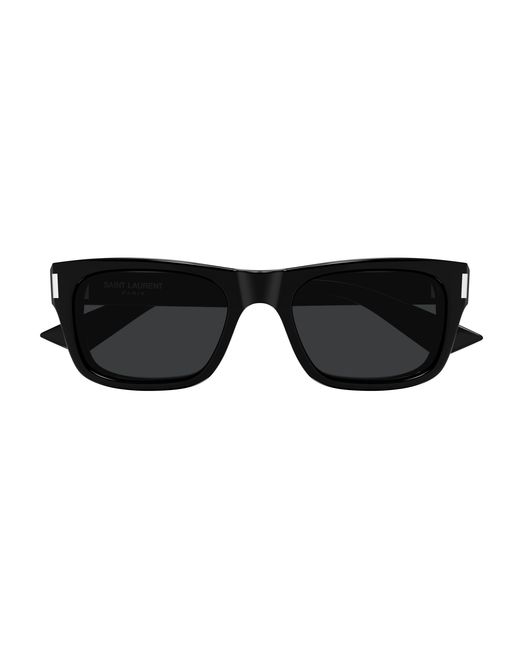 Saint Laurent Black Sl 83 001 Sunglasses Acetate Squared