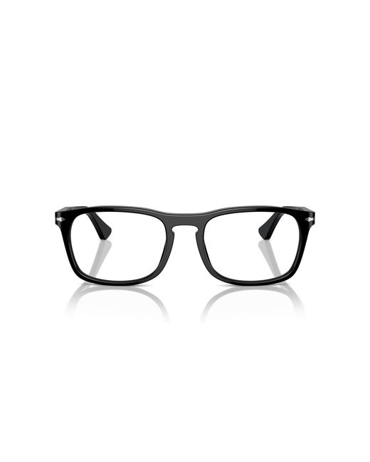 Persol Black Po3344V 95 Optical Frames Acetate Transparent Pillow Normal
