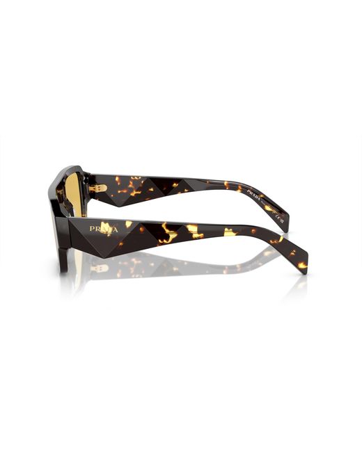 Prada Black Pr A05S 16O10C Sunglasses Acetate Squared Normal for men