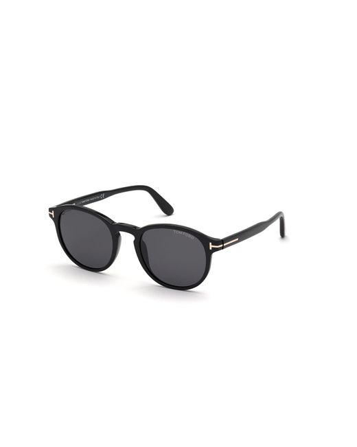 Tom Ford Black Ft0834 Dante 01A Sunglasses Acetate Round Normal for men