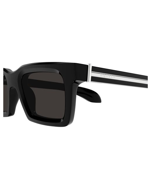 McQueen Black Am0506S 001 Sunglasses Acetate Squared for men