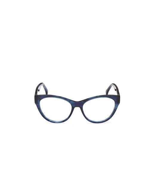 Max Mara Black Mm5230 064 Optical Frames Acetate Round Normal